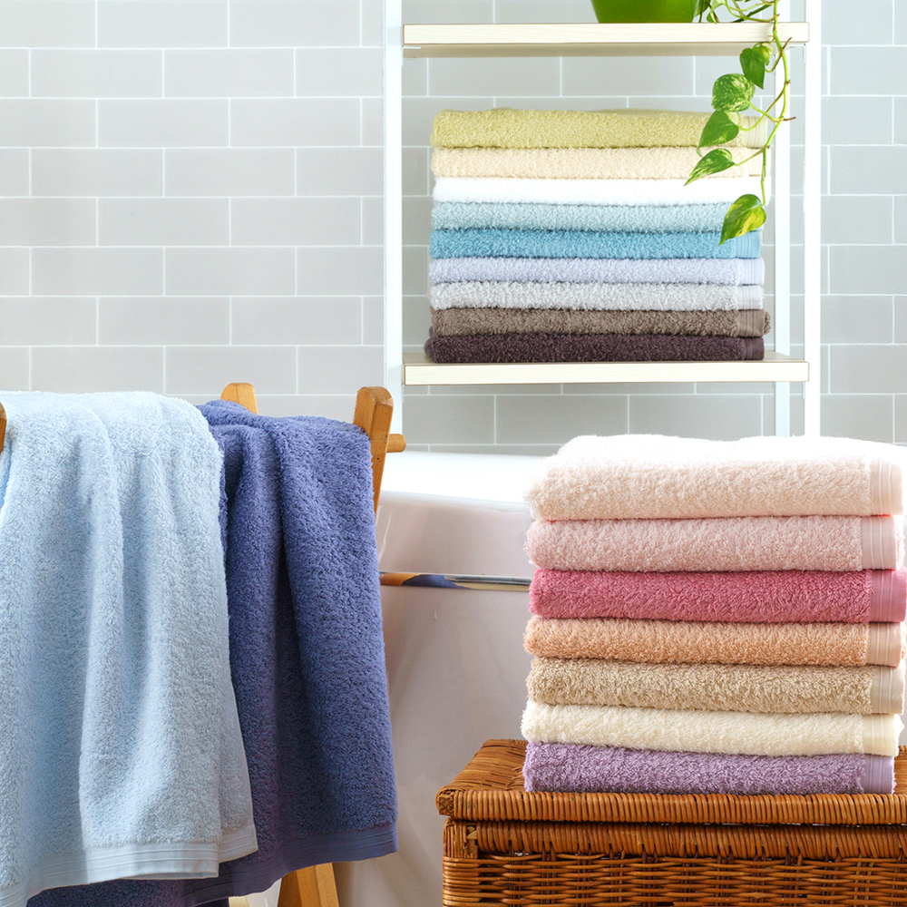 ホットマンカラー バスタオル2枚セット