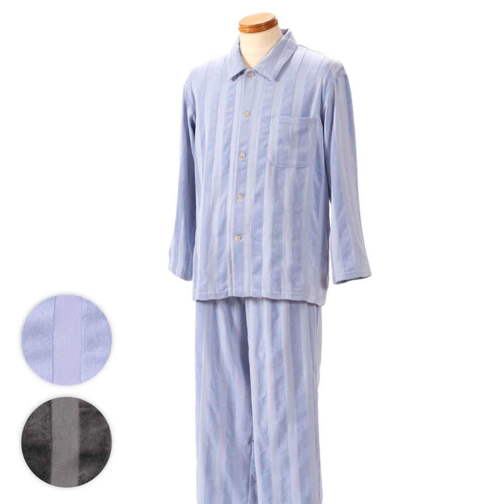 5689 サテンストライプパジャマ