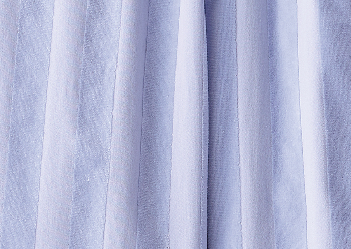 サテンストライプ生地